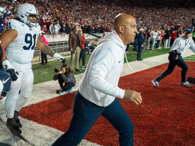 Penn State vs Ohio State officially a top five matchup in week 10