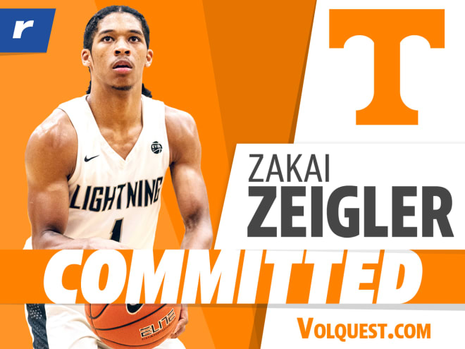 Tennessee lands point guard Zakai Zeigler