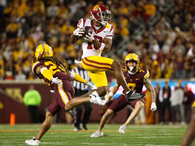 USC wide receiver Kyron Hudson commits to Penn State