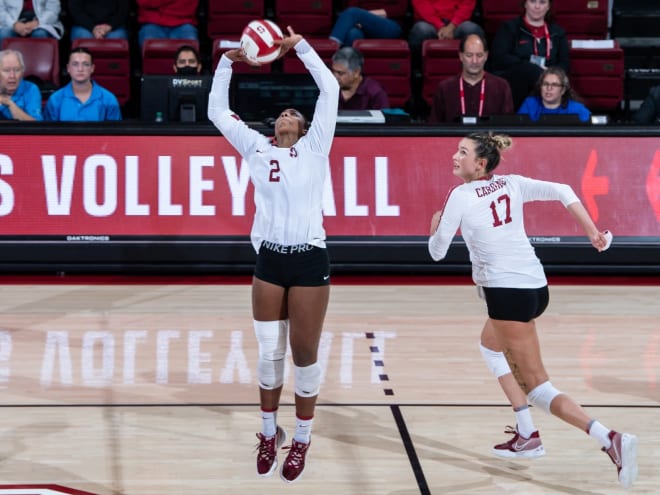 Recap: No. 5 Stanford WVB sweeps Boston College