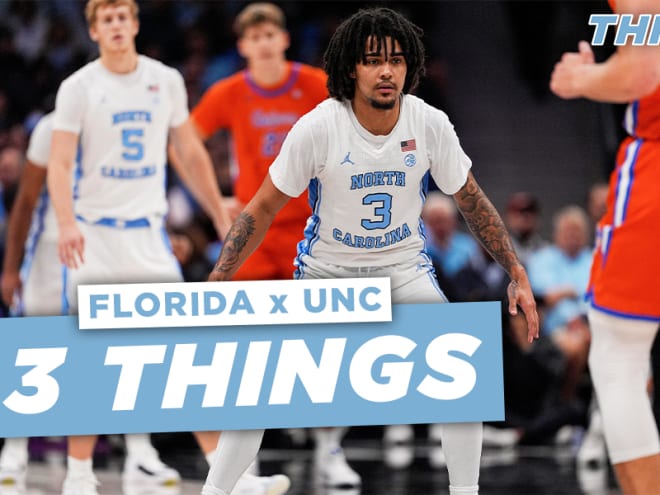 3 Things From UNC's 90-84 Loss To No. 7 Florida