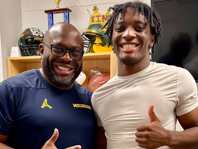 Michigan's Staff On The Road Visiting Recruits