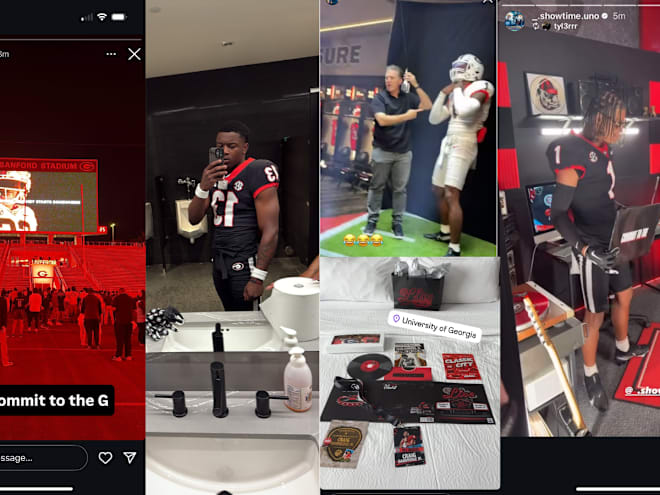 Here are the reactions so far from a major UGA recruiting weekend