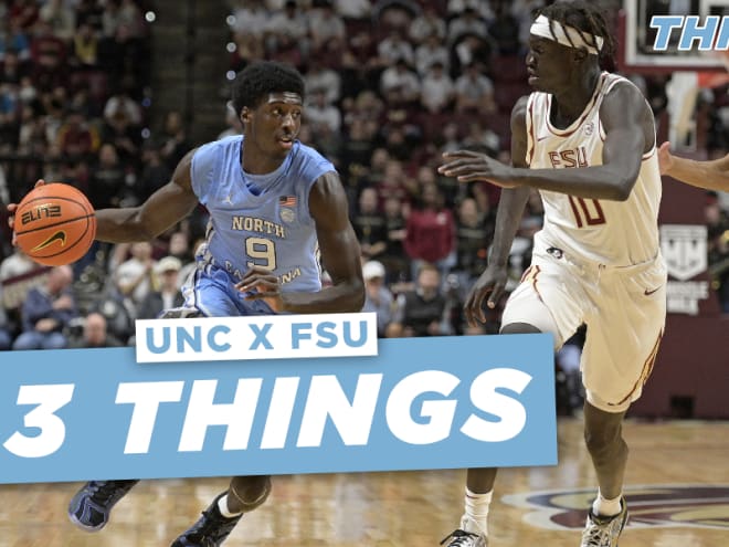 3 Things From UNC's 96-85 Win Over FSU