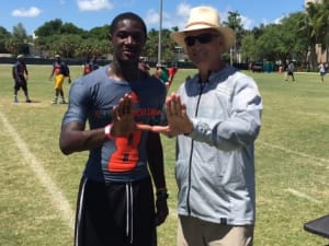 CB commit: Unofficial Cane visit went well