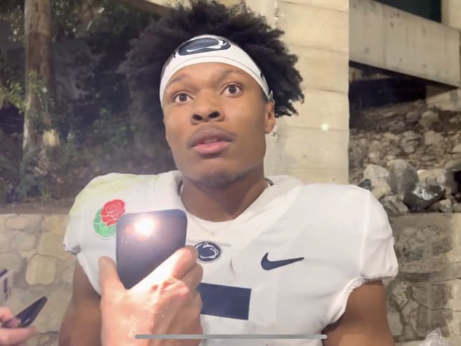 NN TV: Penn State WR Mitchell Tinsley talks Rose Bowl postgame