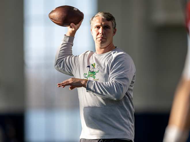 Trail Tracks: Notre Dame football coaches hit road for contact period, 4/30