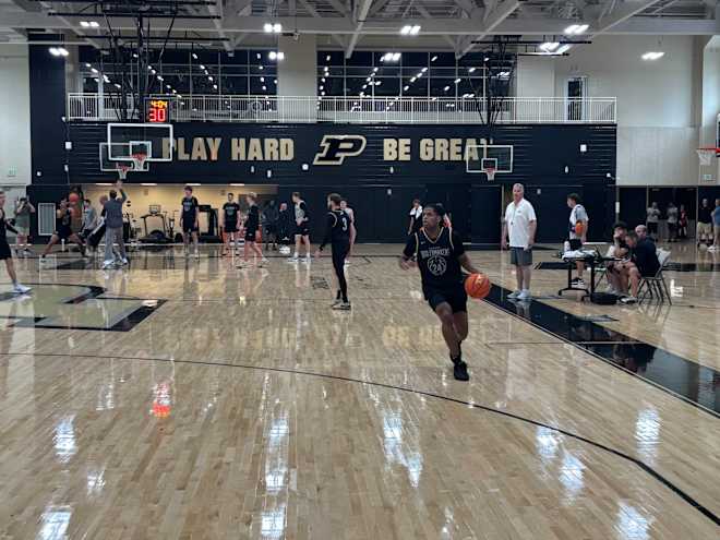 First Purdue practice offers intrigue as Purdue waits for full roster