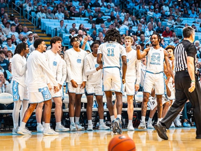 AJ: Finally, it was Foot-On-Throat Time for the Tar Heels