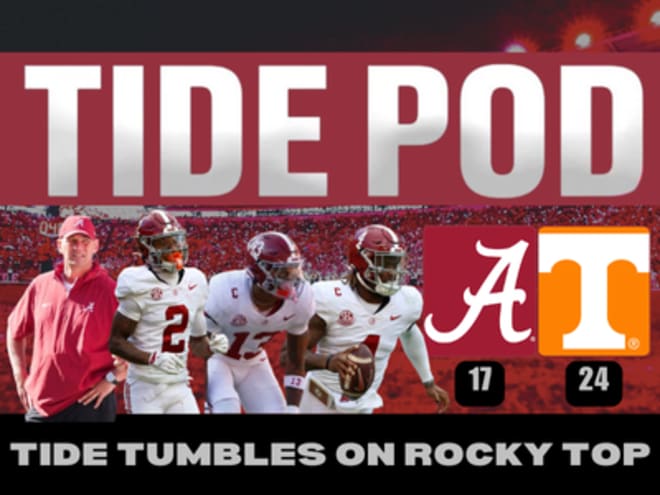 Tide Pod: Alabama drops second game of the season to Tennessee