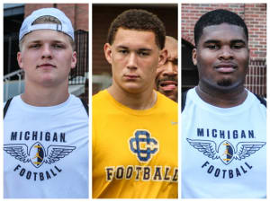 Michigan Football Commits Perform Well And Battle At Big Man Camp