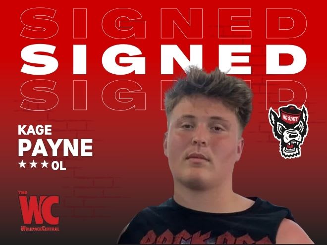 Letter of intent No. 3: Offensive lineman Kage Payne