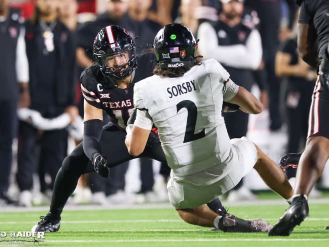 Bearcats fall to Texas Tech, 44-41