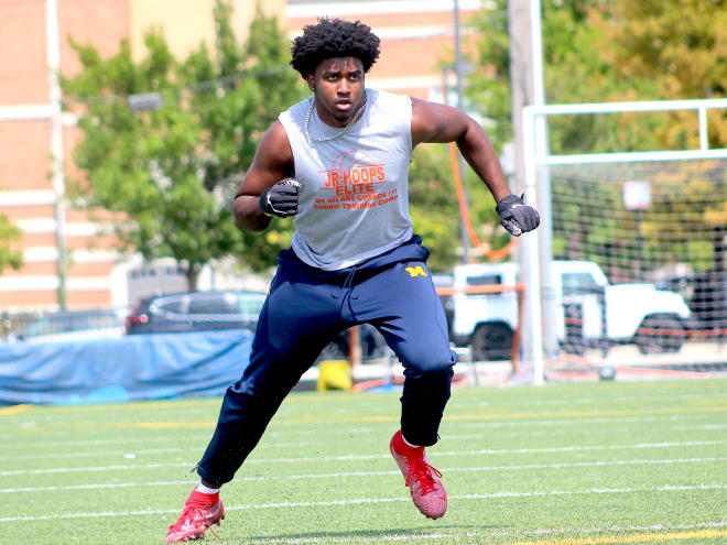 Full Workout Video Of Michigan LB Commit Tyler McLaurin