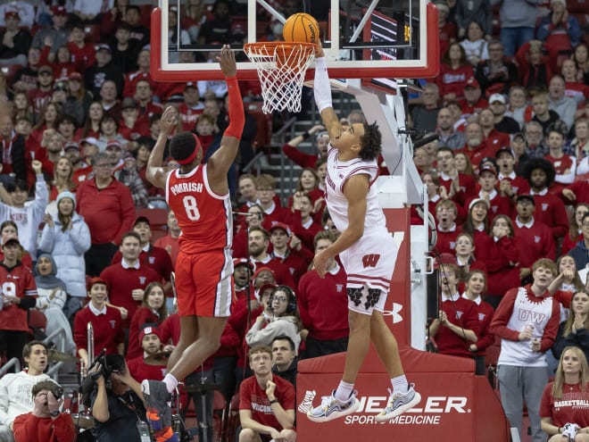 VIDEOS and PHOTOS: Wisconsin hangs on against Ohio State at the Kohl Center