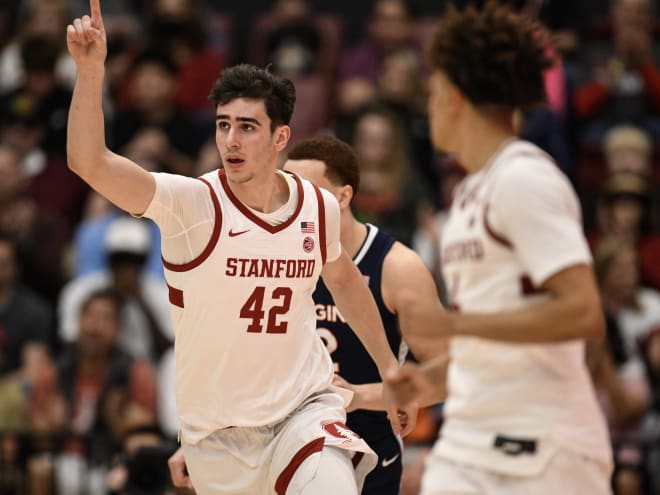 Raynaud posts 13th double-double as Stanford blasts UVa