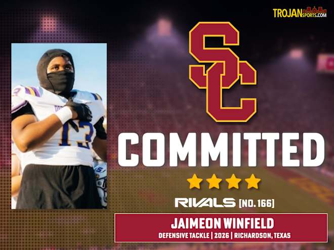 Four-star Rivals250 DT commit Jaimeon Winfield adds to USC's big week