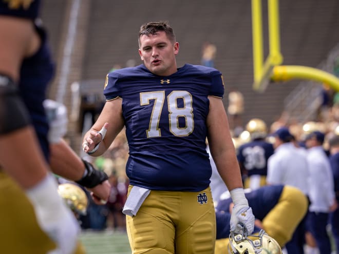 Center Pat Coogan gives Notre Dame something to shout about and dream about