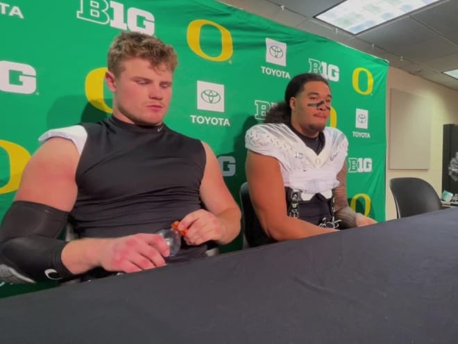 Bryce Boettcher and Matayo Uiagalelei talk win over Wisconsin