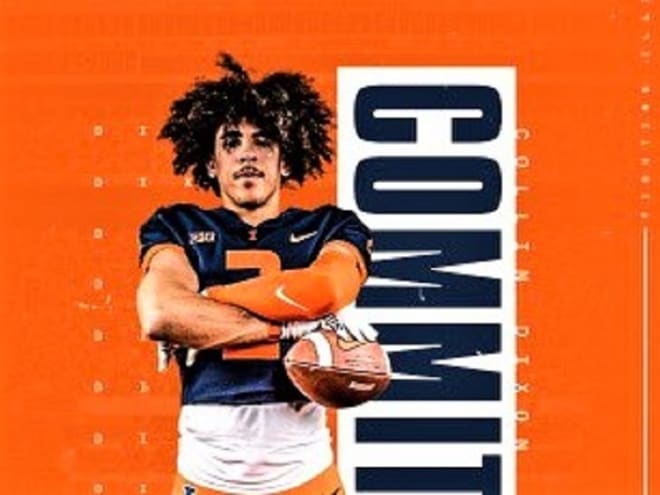 Commit:  Illini land three-star wide receiver Collin Dixon