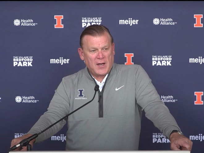 Watch:  Brad Underwood media day press conference