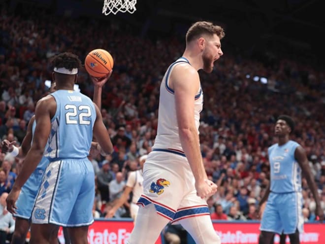 Heels Amended First-Half Struggles With Kansas' Bigs