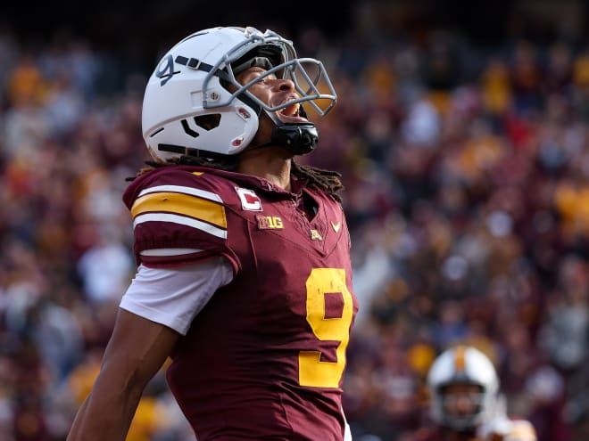 Which Golden Gophers are playing in their final  home game on Saturday?