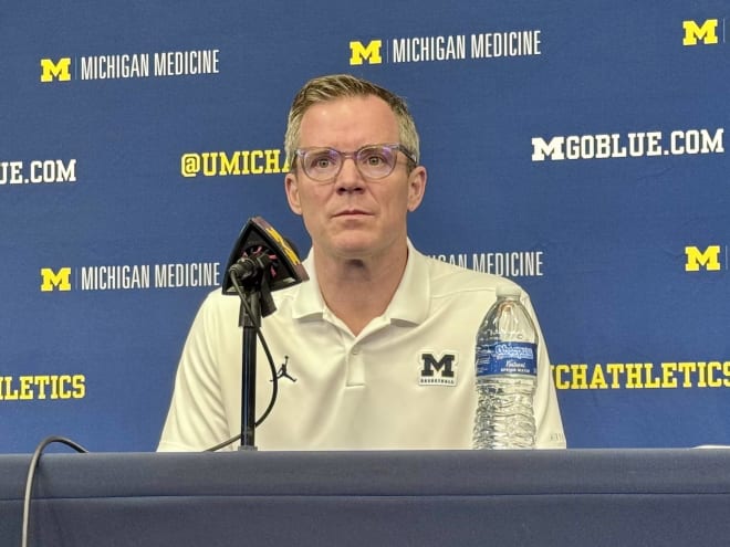 Everything Dusty May said during Michigan Basketball's Media Day