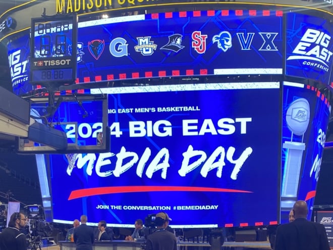 Hope Springs Eternal from the Garden at Big East Basketball Media Day