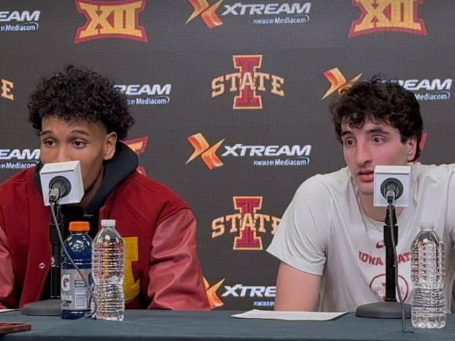 VIDEO: Iowa State players talk 88-85 loss to Cougars