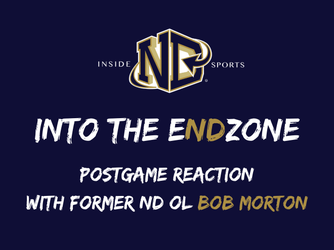 Join us live for Notre Dame-Navy postgame reaction on Into the eNDzone