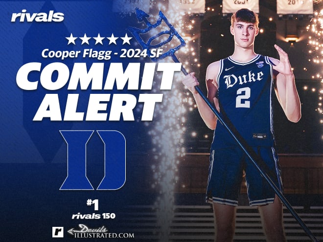 Rich get richer: Duke lands No. 1 overall prospect Cooper Flagg