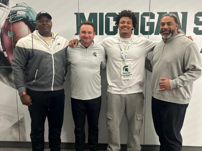 2026 DE Alex Willis enjoys trip to Michigan State, sets official visit