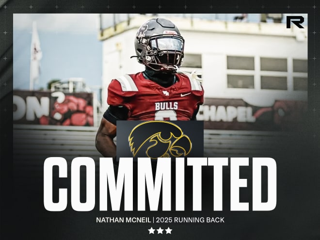 COMMIT: Iowa Adds 2025 Three-Star RB, Nathan McNeil