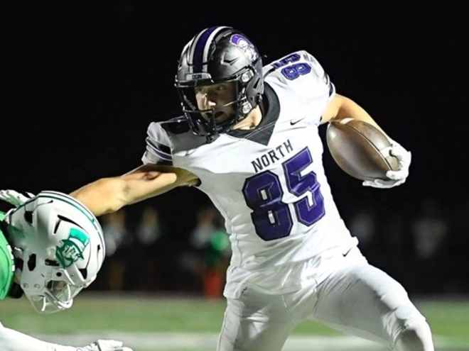 Tight end Will Vala has a top 3 with Illinois official visit up next