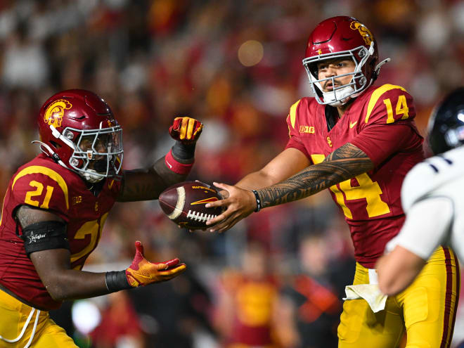 See snap counts and early PFF grades for the Trojans vs. Utah State