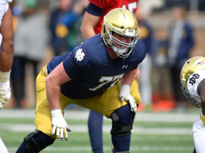 Notre Dame OL transfer Quinn Carroll coming home to play for the Gophers