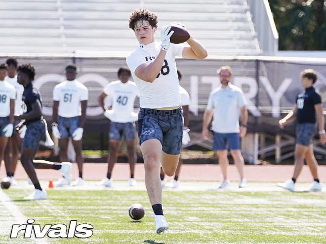 Priority tight end target Brock Harris breaks down Scavenger Hunt visit