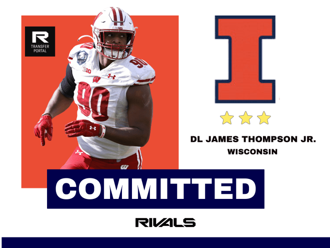 Portal Commit:  Illinois signs transfer DL James Thompson Jr.