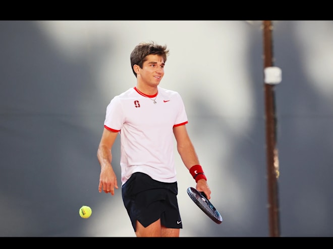 Alex Razeghi has been a versatile freshman for Stanford Men’s Tennis