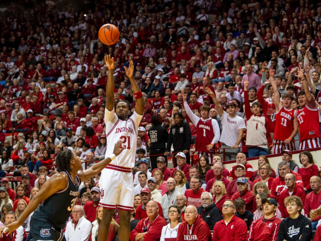 Indiana's 3-point success a 'step forward' in win over South Carolina