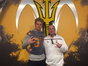 Tight ends report on ASU’s Junior Day