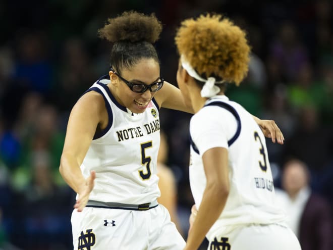 No. 3 Notre Dame WBB keeps rolling with rout of Loyola Maryland