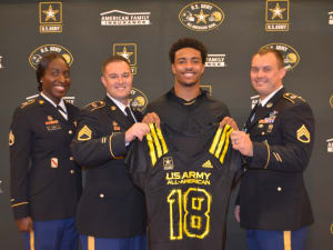 Gill realizes dream of being Army All-American