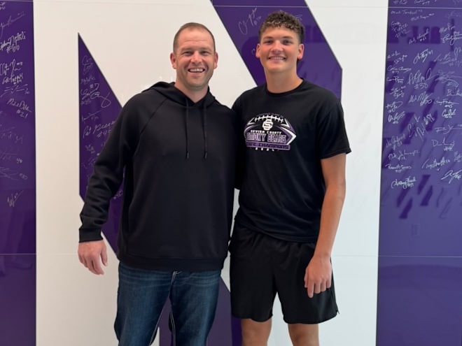Northwestern hosts 2027 QB Cooper Newman for 'great' first unofficial visit
