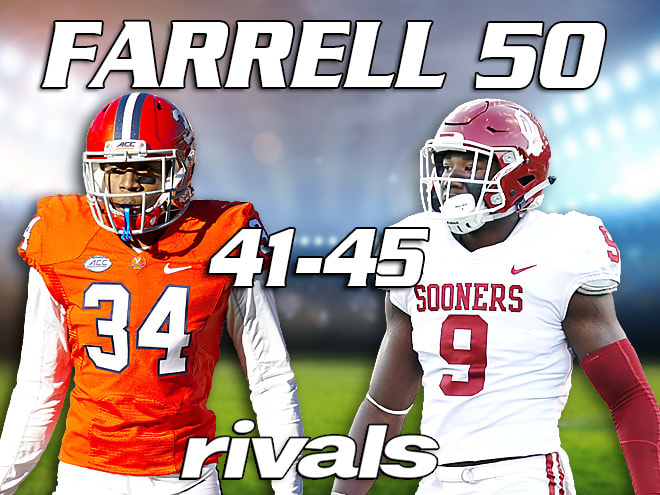 Farrell 50: Countdown of top CFB players rolls on with Nos. 41-45