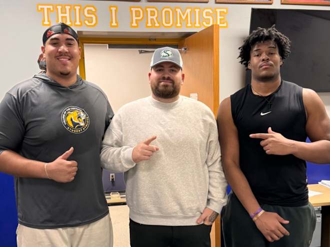 College of the Canyons OL TJ Taylor talks recruitment