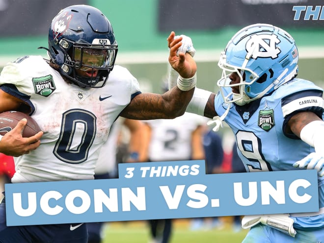 3 Things From UNC's Fenway Bowl Loss To UConn