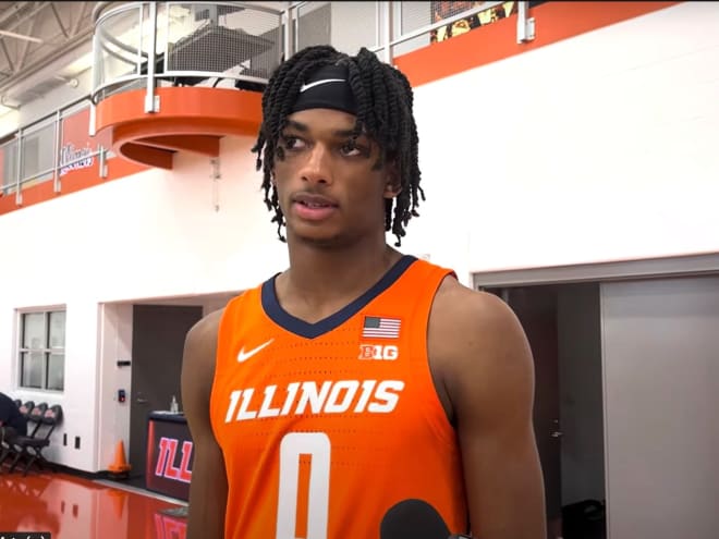 Watch:  Illini forward Carey Booth on media day