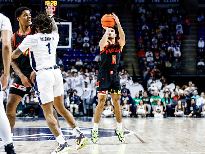 No. 16 Maryland gets 68-64 road win over Penn State